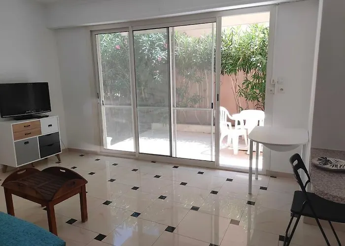2P Palm Beach Avec Jardin Et Terrasse
