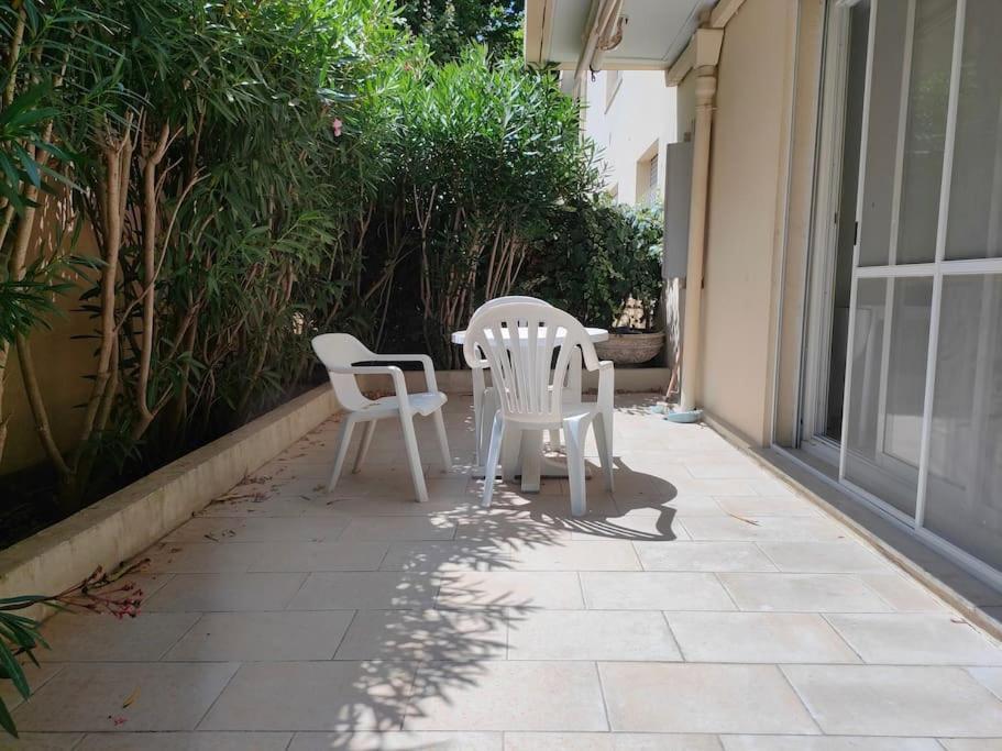 2p Palm Avec Jardin Et Terrasse Apartment